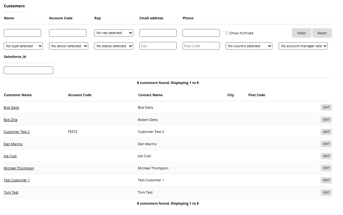 Customer Portal